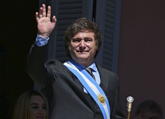 Javier Milei, presidente de la República de Argentina