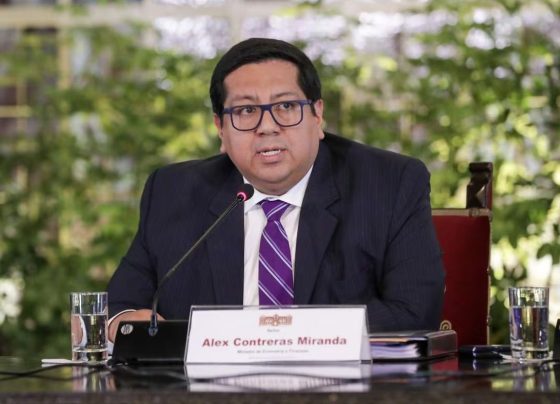 El ministro Contreras señaló que confía nuestra economía mejorará el año que viene / Foto: archivo El Comercio