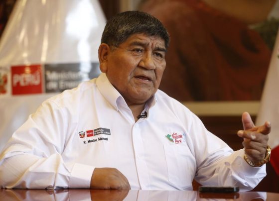 El titular del Ministerio de Energía y Minas, Rómulo Mucho / Foto: archivo Andina