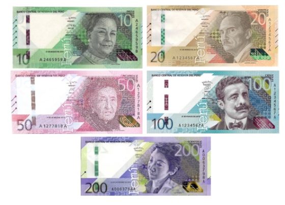 Familia de billetes peruanos es premiada como la mejor de Latinoamérica