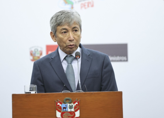 José Arista, titular del Ministerio de Economía y Finanzas (MEF) / Foto: archivo Andina