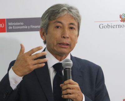 José Arista, titular del Ministerio de Economía y Finanzas (MEF) / Foto: archivo Andina