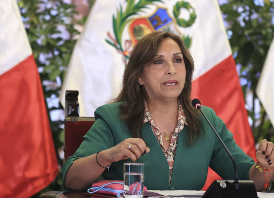 La presidenta de la República del Perú, Dina Boluarte / Foto: archivo Andina