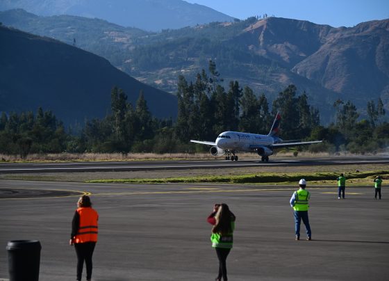 Aeropuerto de Anta recibió su primer vuelo comercial