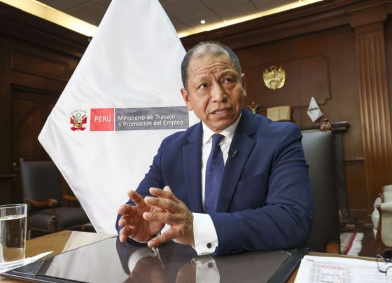 El titular del Ministerio de Trabajo y Promoción del Empleo / Foto: archivo Andina