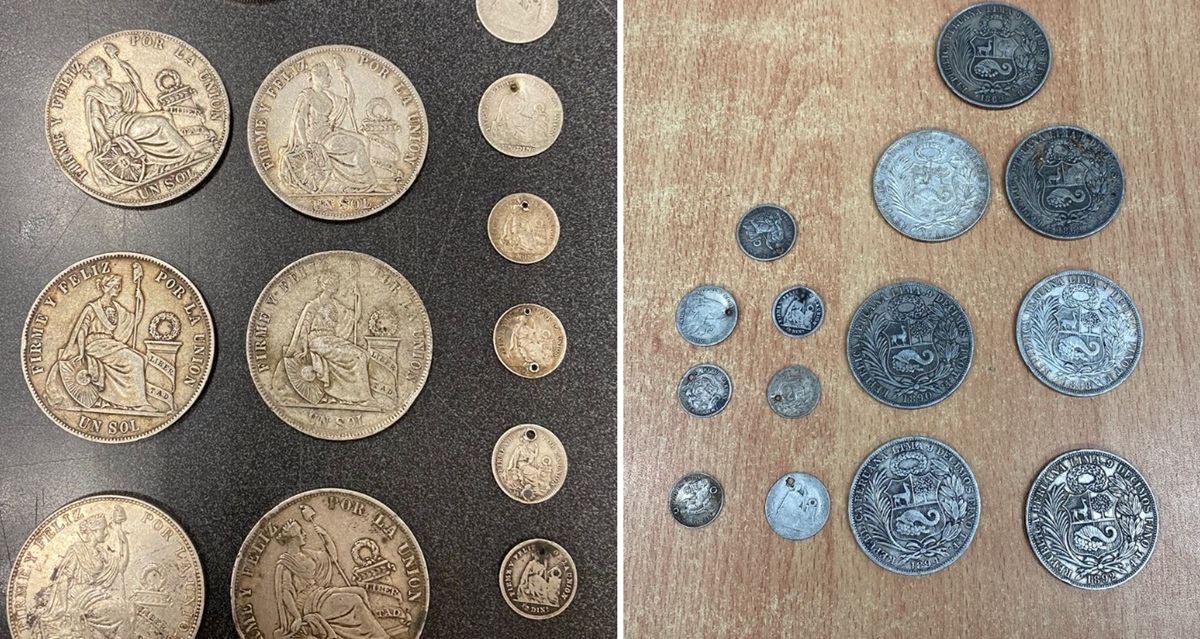Recuperan 14 monedas pertenecientes al patrimonio cultural