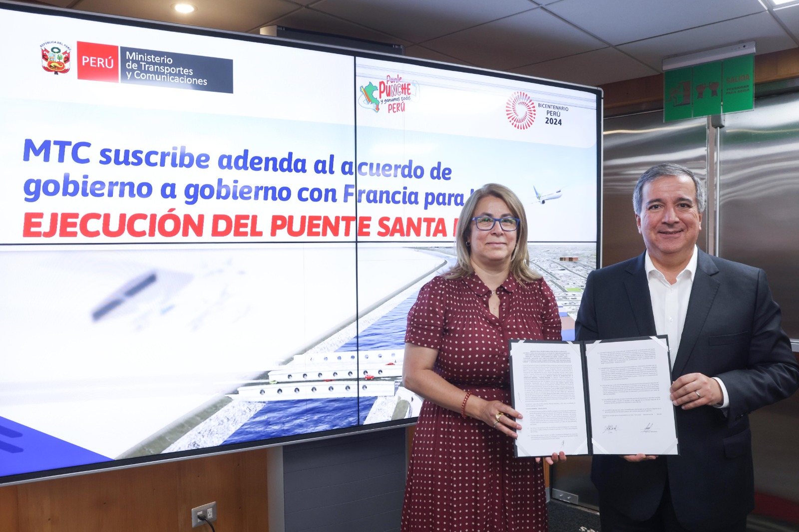 Se firma acuerdo con San Marcos para entrega de terrenos
