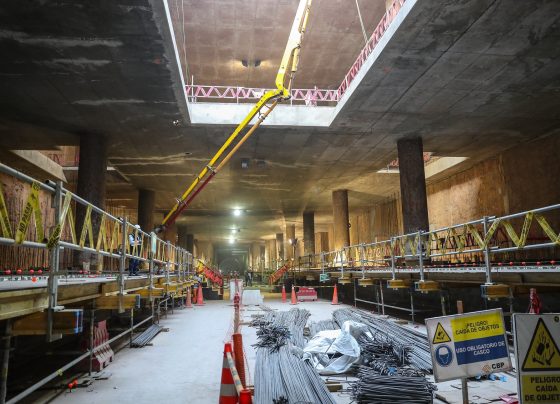 17 estaciones de la Línea 2 tienen un avance de más del 90 % en obras civiles