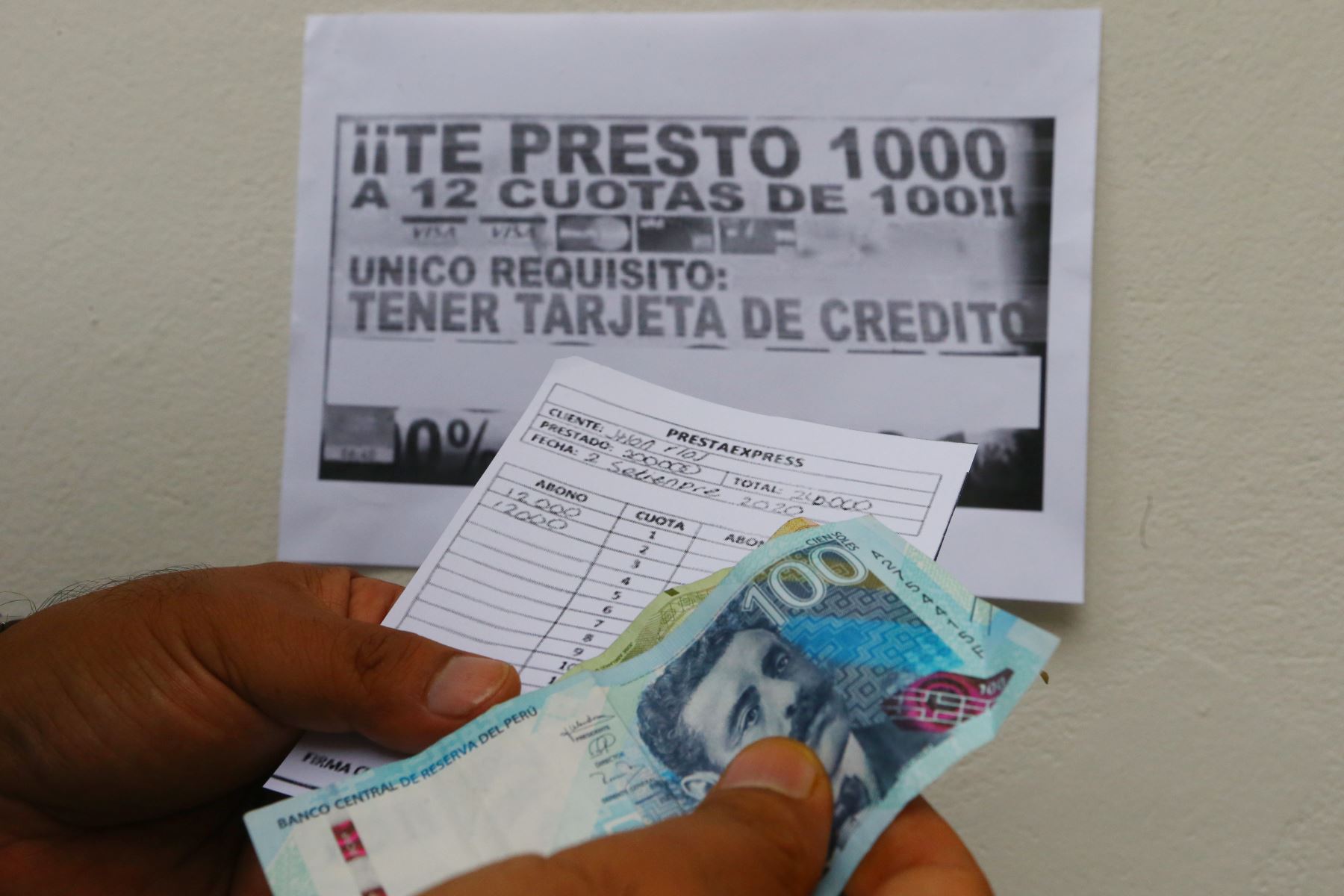 Aprueban incorporar los préstamos extorsivos en el Código Penal