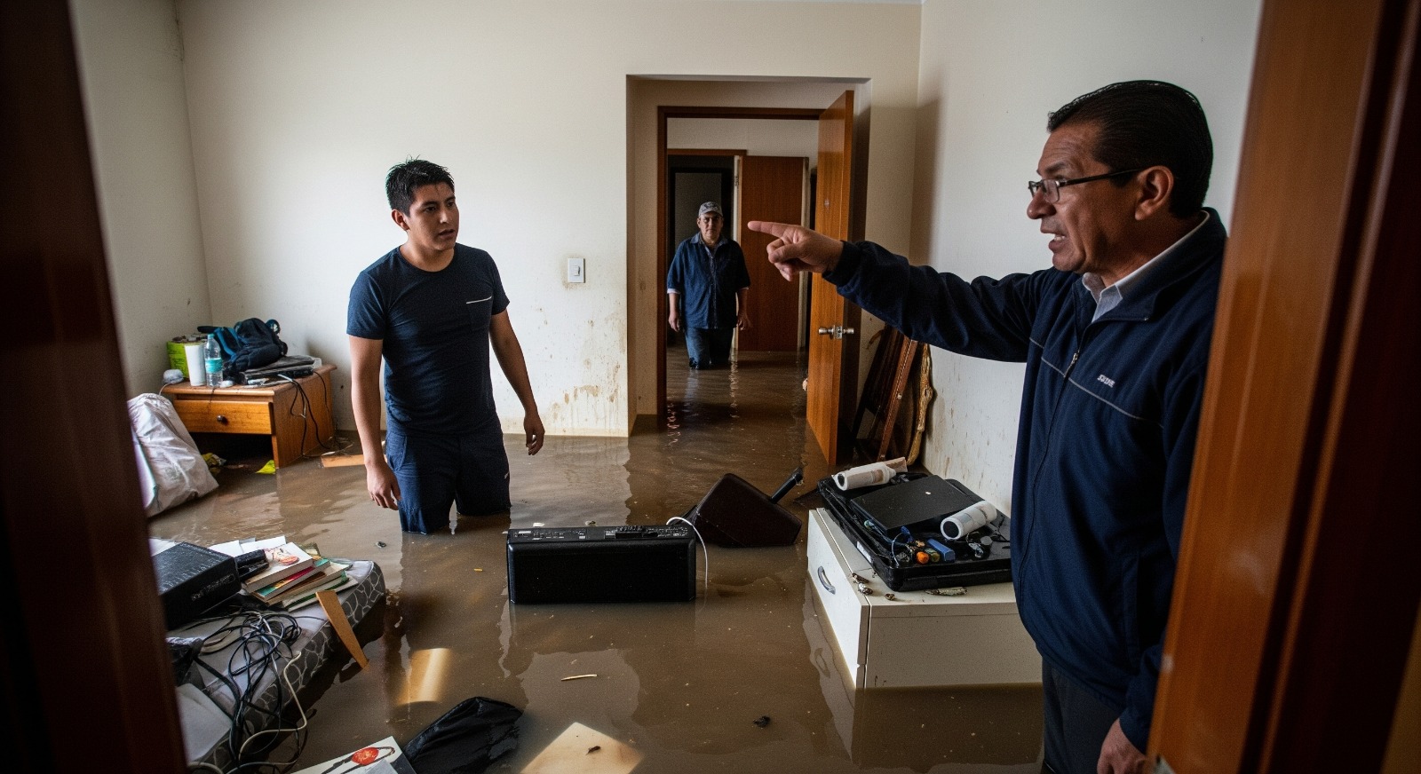 Un accidente en tu casa afectó al vecino