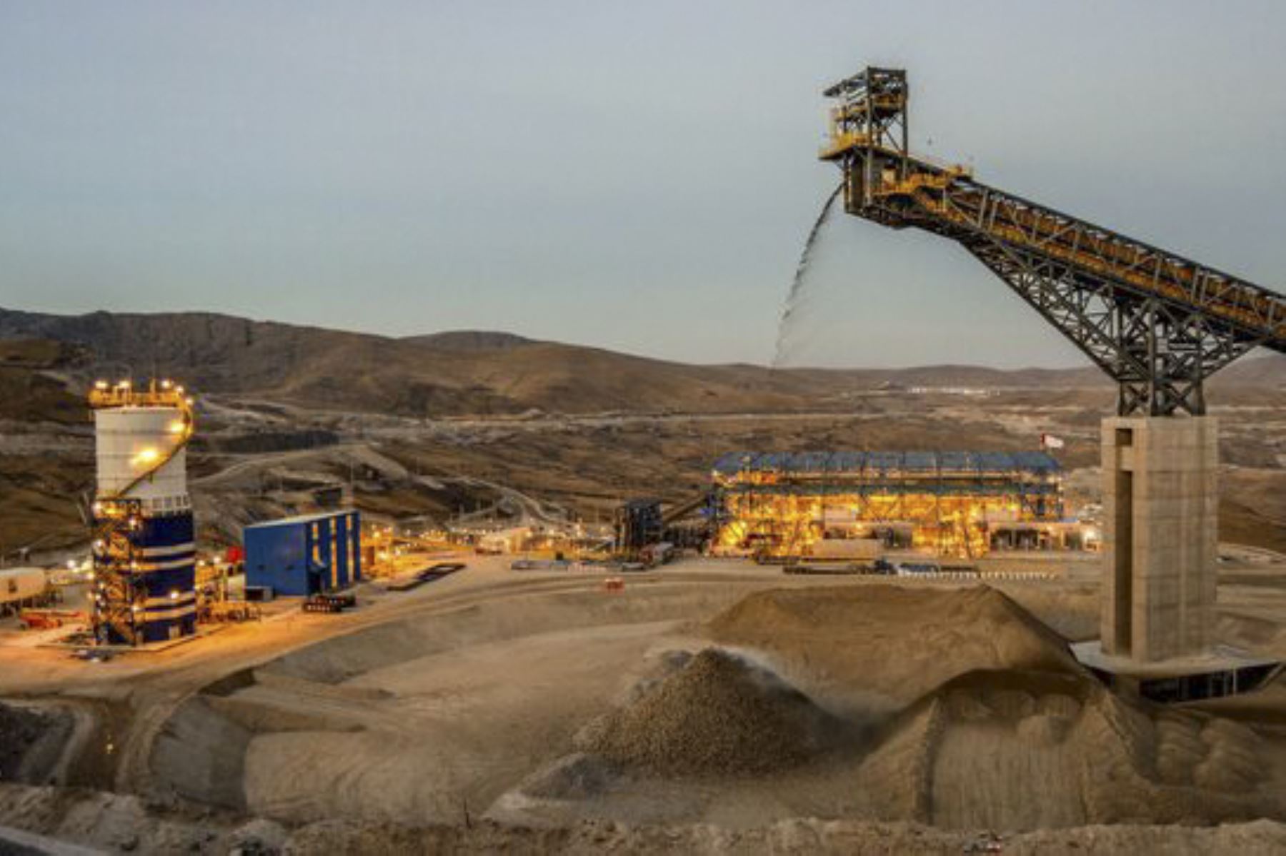 Actividad minera en Perú
