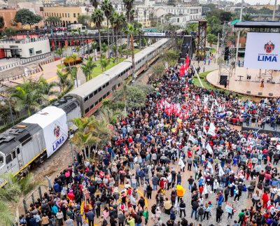 Tren Lima, que conectará con Chosica, fue presentado oficialmente