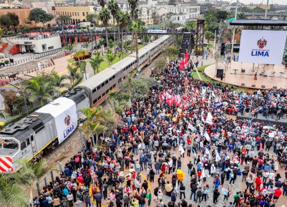 Tren Lima, que conectará con Chosica, fue presentado oficialmente