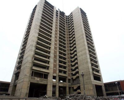 Torre Trecca, edificio de 23 pisos que estuvo abandonado por 50 años, se pondrá en funcionamiento