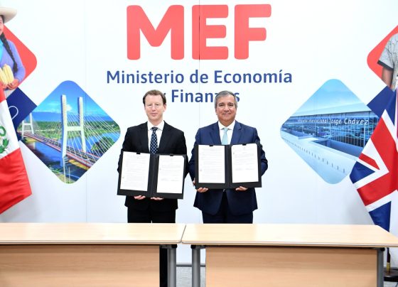 Perú y Reino unido renuevan cooperación en infraestructura con la suscripción de un nuevo Memorándum de Entendimiento