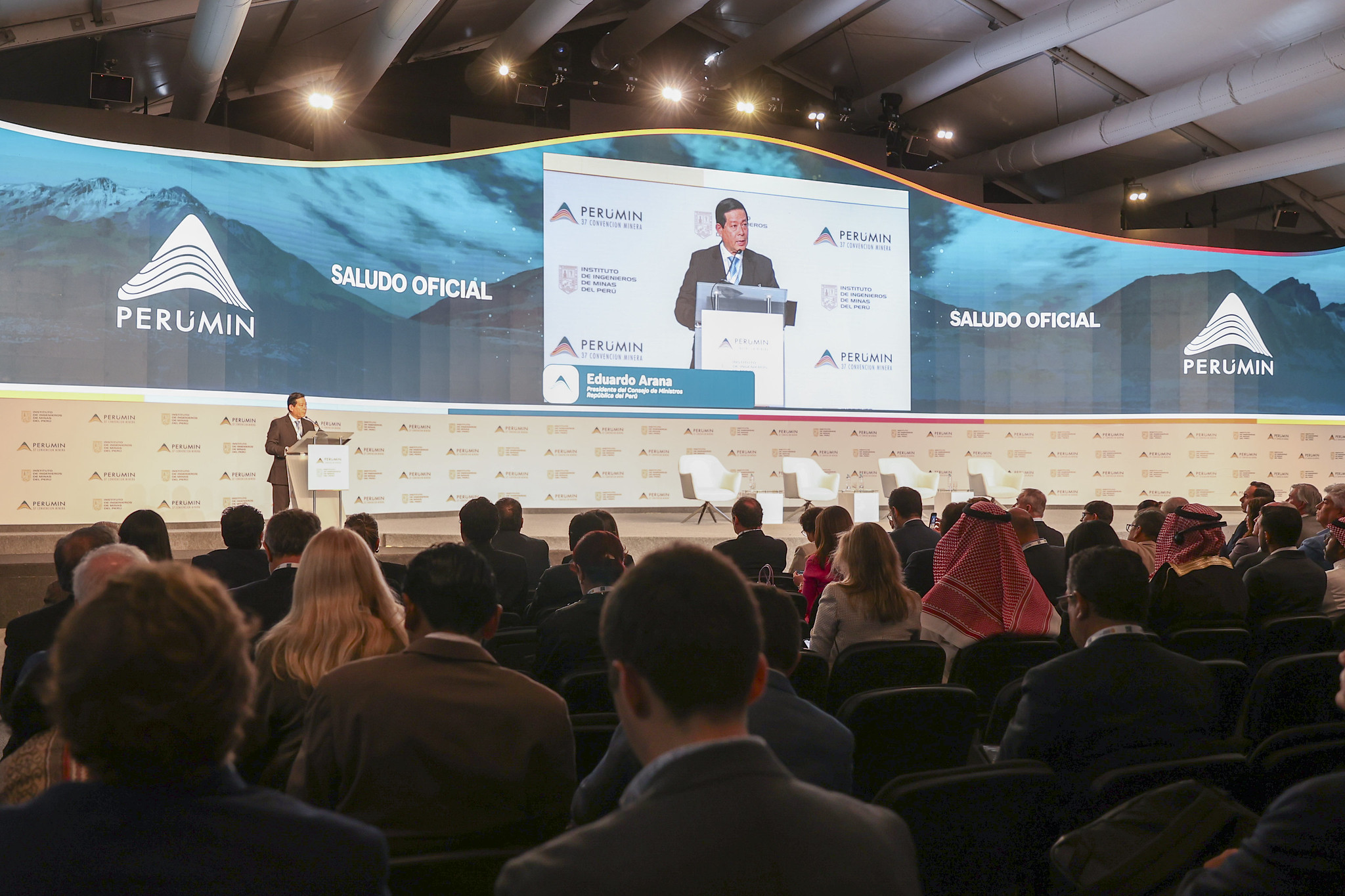 Ejecutivo impulsa apertura de la minería peruana al mundo con alianzas estratégicas con Arabia Saudita, Chile y Suiza