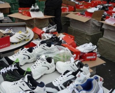 Indecopi sanciona falsificación de marcas Adidas, Gucci y Nike en zapatillas importadas