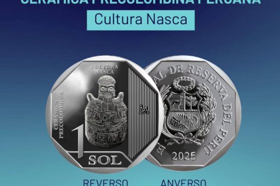 BCR pone en circulación moneda de s/ 1 alusiva a la cultura Nasca de la serie 'Cerámica precolombina peruana'