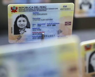 Peruanos podrán votar con DNI vencido en Elecciones Generales