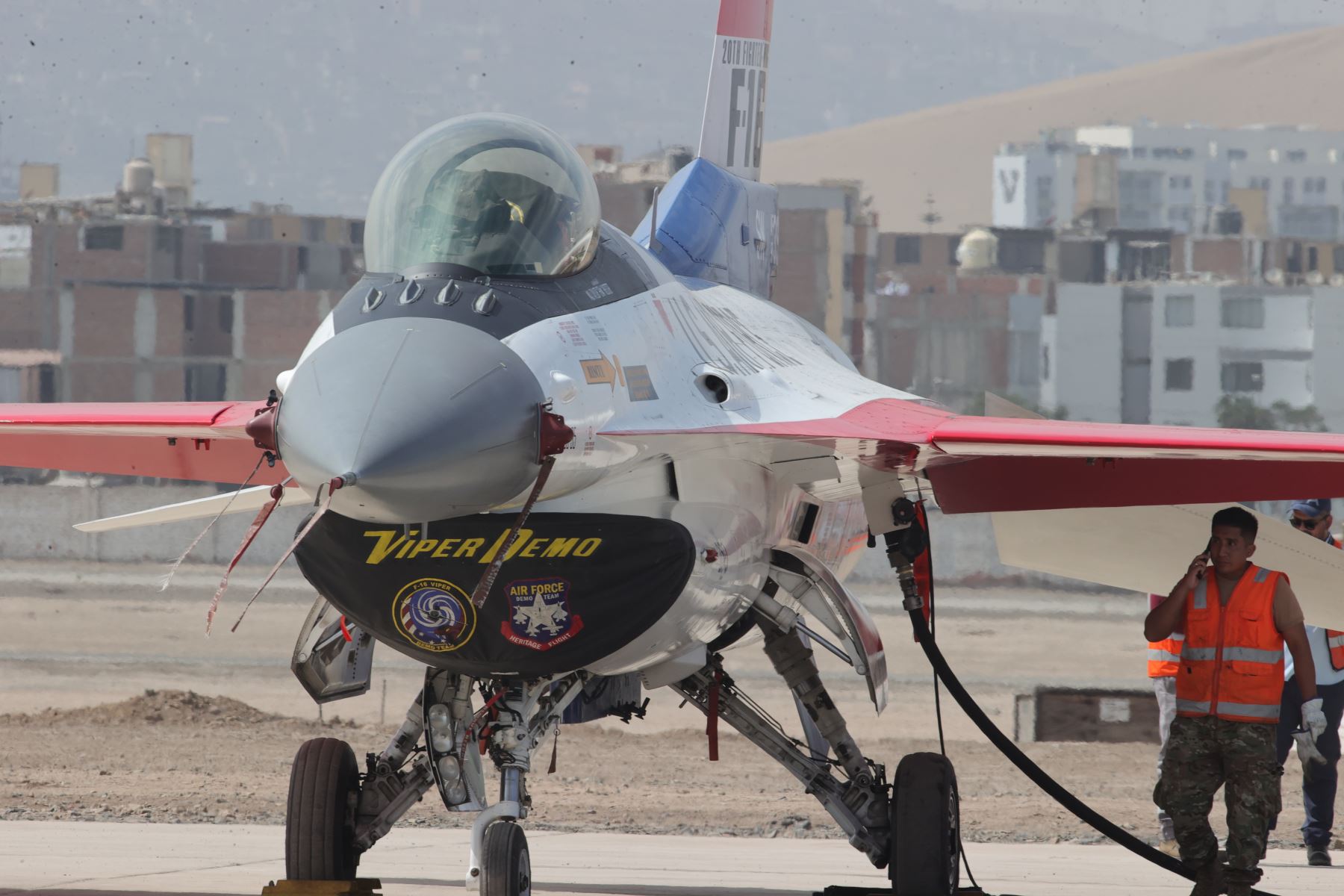 Perú efectúa primera transferencia por US$ 462 millones para compra de aviones F-16