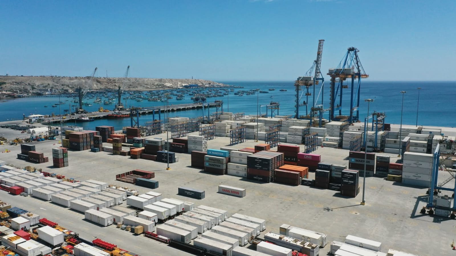 Terminal Portuario de Paita alcanzó récord histórico al superar los 3.4 millones de toneladas de carga