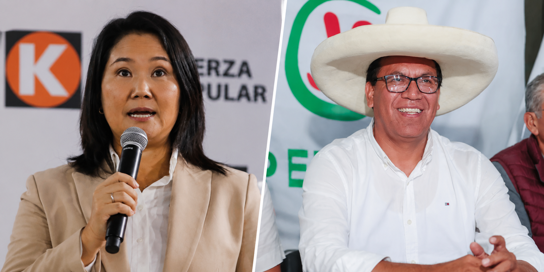 Keiko Fujimori y Roberto Sánchez: dos visiones económicas enfrentadas rumbo a la segunda vuelta