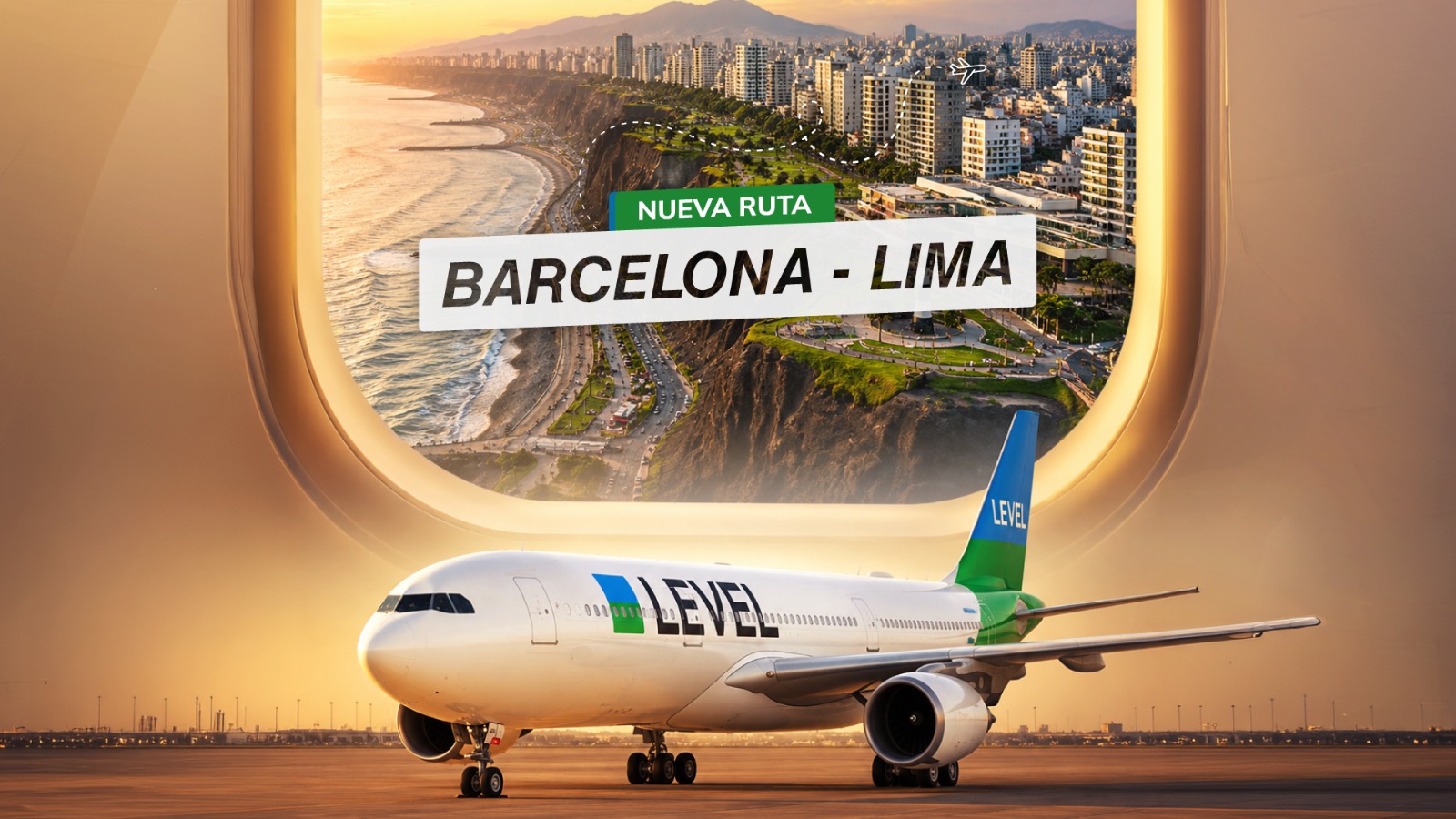Nueva ruta directa Lima-Barcelona impulsará el turismo y los viajes de negocios desde Europa