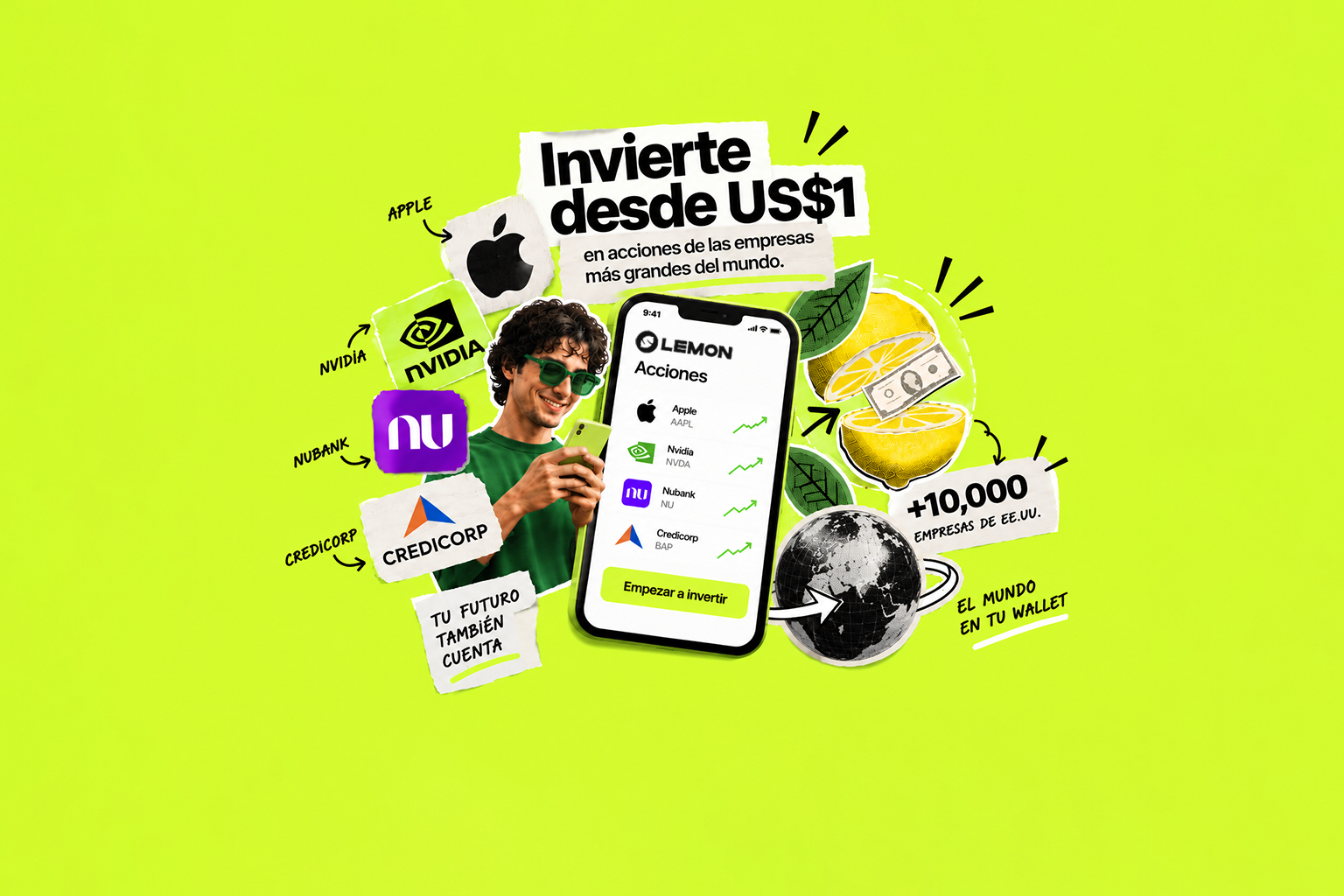 Peruanos ya pueden invertir desde US$1 en acciones de Apple, Nvidia y otras empresas de EE.UU.